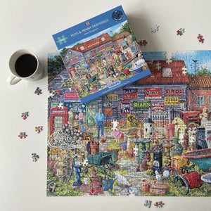 Gibsons Pots & Penny Farthings 1000 Piece Jigsaw Puzzle image 4