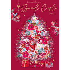 Words N Wishes Christmas Tree Special Couple Christmas Card image 0