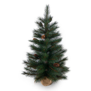 National Tree Forest Pine Artificial Christmas Tree - 4ft image 0