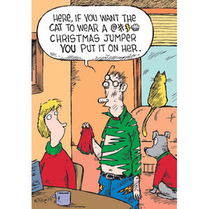 Woodmansterne Christmas Jumper Christmas Card image 0