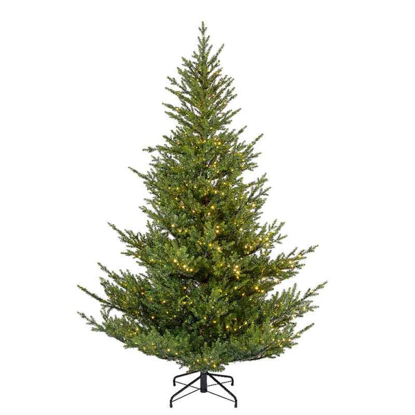 Everlands Norway Spruce Pre-Lit Christmas Tree - 7ft / 2.1m image 4