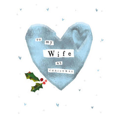 Woodmansterne To My Wife Christmas Card image 0