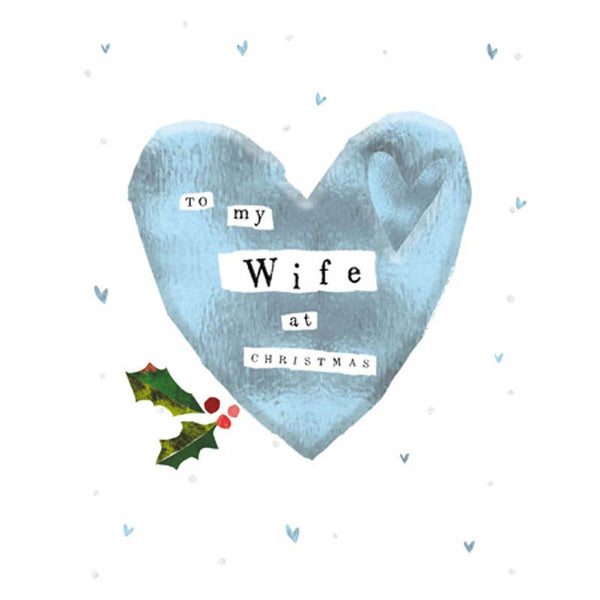 Woodmansterne To My Wife Christmas Card image 0