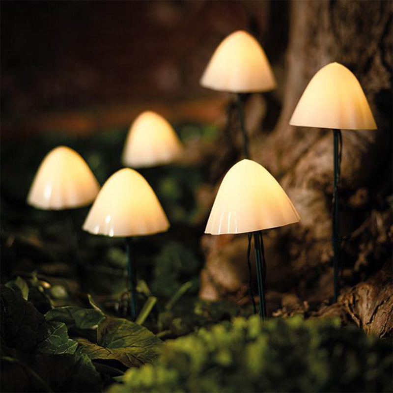 Forest XL Solar Mushroom Lights (Set of 6) image 0