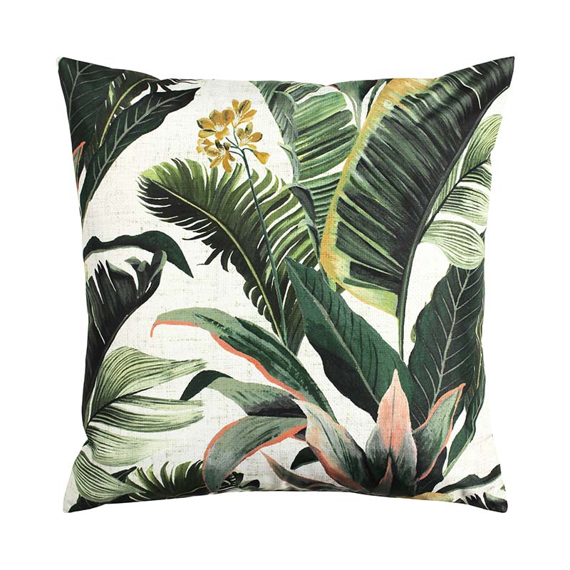 Furn Hawaii Forest Green Outdoor Square Cushion, 43 x 43cm image 0