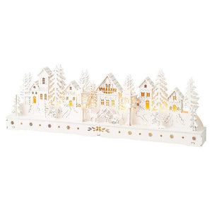 Lumineo LED Plywood White Winter Scene image 0