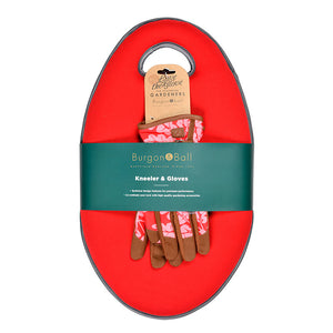 Burgon & Ball Kneelo® Garden Kneeler & Gardening Gloves Bundle - Poppy image 4
