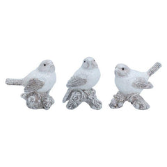 Gisela Graham Resin Bird on Log (Assorted Designs) image 0