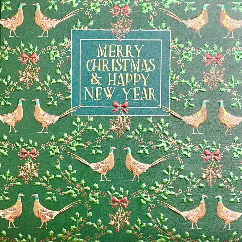 Wendy Jones-Blackett Pheasant Christmas Card image 0