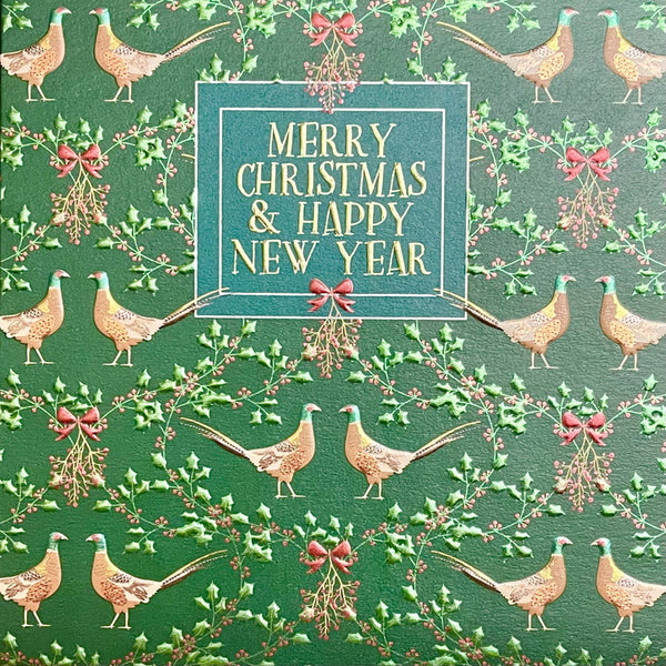 Wendy Jones-Blackett Pheasant Christmas Card image 0