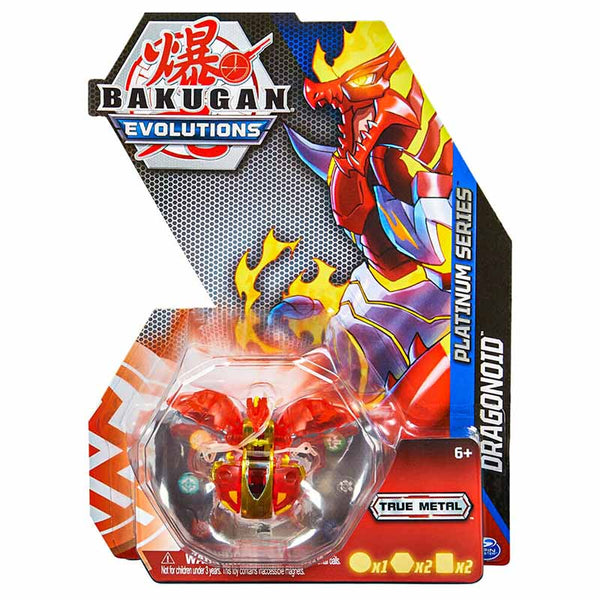 Bakugan Evolutions, Platinum Series Dragonoid True Metal Bakugan Collectible, Ages 6+ image 0