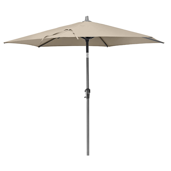 Platinum Riva 2.5m Round Crank & Tilt Parasol – Champagne (Ivory) image 3
