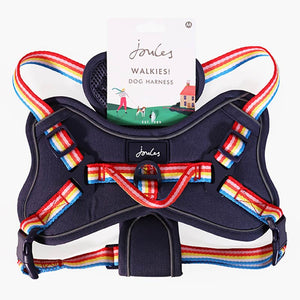 Joules Rainbow Dog Harness image 1