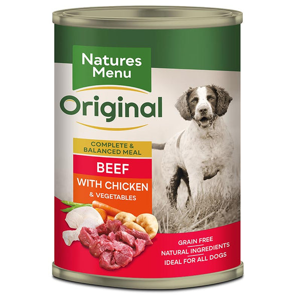 Natures Menu Original Complete & Balanced Meal - Beef with Chicken & Vegetables image