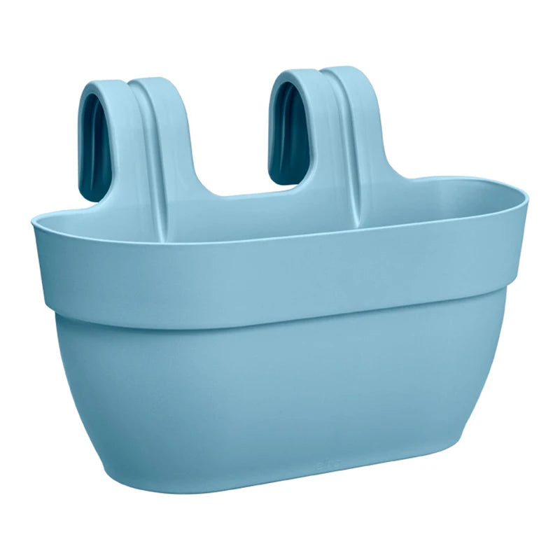 elho® Vibia Campana Easy Hanger Medium Vintage Blue Planter image 0