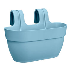 elho® Vibia Campana Easy Hanger Medium Vintage Blue Planter image 0