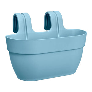 elho® Vibia Campana Easy Hanger Medium Vintage Blue Planter image 0