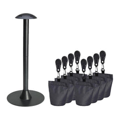 Platinum Aerocover Cover Support Pole Set with 8 Sandbags image 0