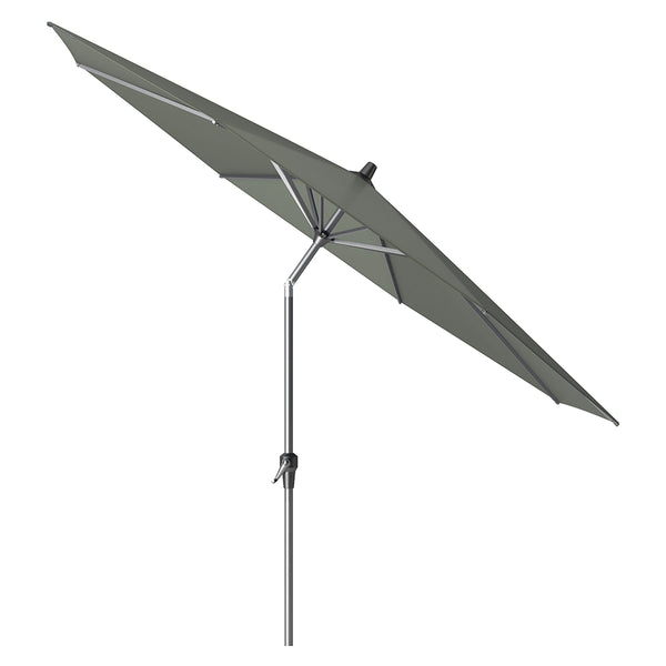 Platinum Riva 3m Round Crank & Tilt Parasol – Olive image 9