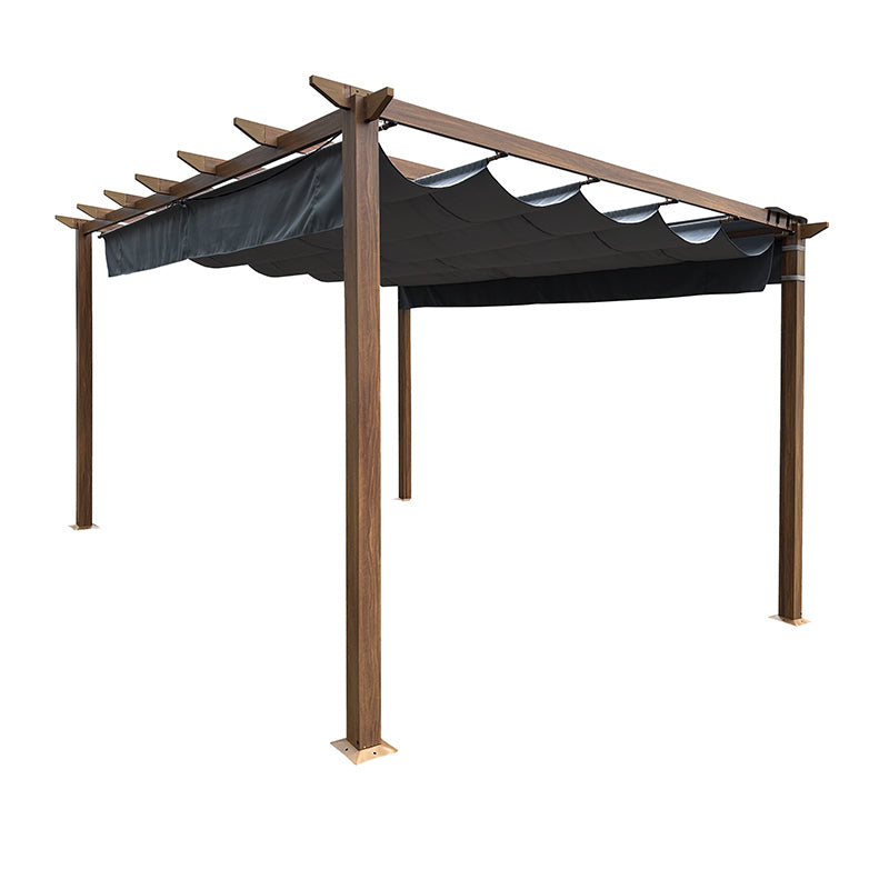 Hartman Canopy for 4m x 3m Rectangular Pergola - Grey image 0