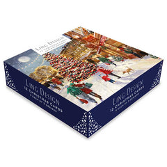 Ling Design Small Deluxe Cards - Festive Streets (Pack of 12) image 0