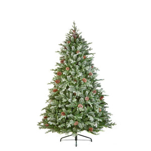 National Tree Frosty Dorchester Pine Artificial Christmas Tree - 6.5ft image 0