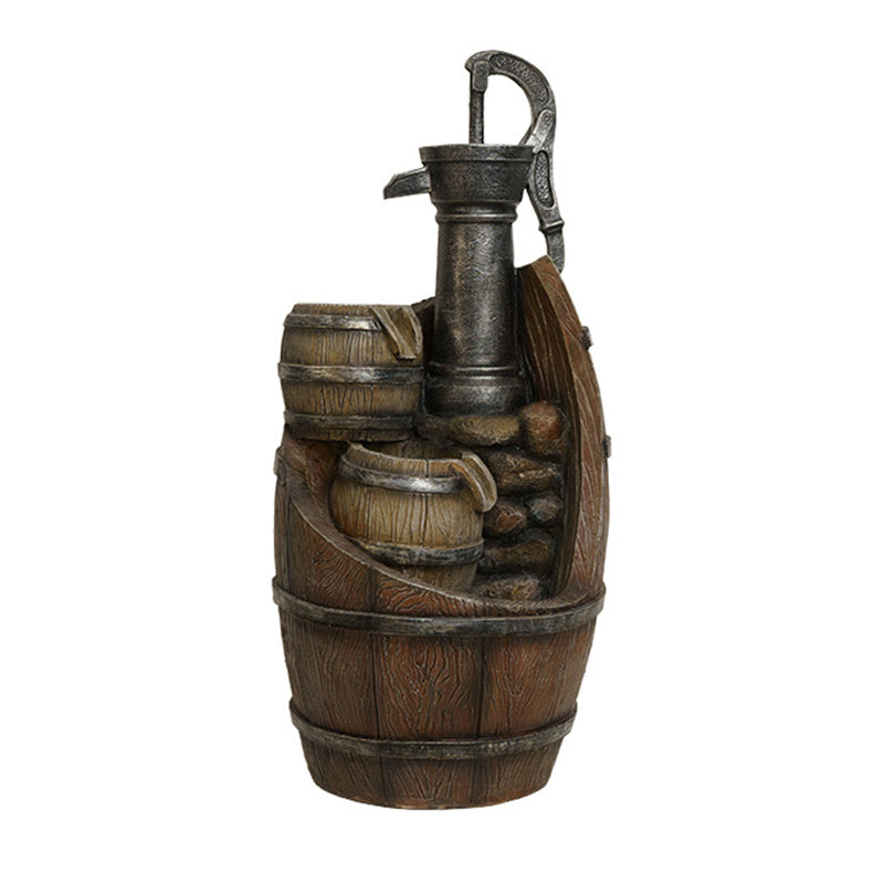 Smart Garden Whiskey Barrels Cascade Water Feature image 0