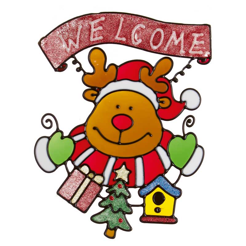 Premier Christmas Window Sticker (Assorted Designs) image 0
