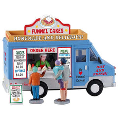 Lemax Funnel Cakes Food Truck (Set of 4) image 0