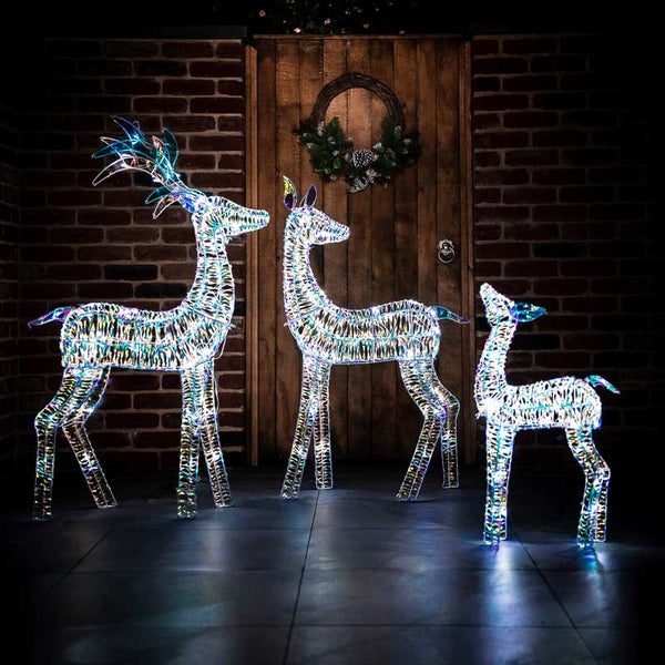 Bosk Iridescent Reindeer Family image 1