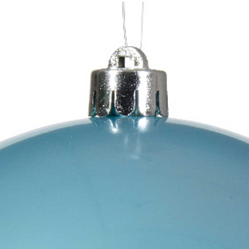 Decoris Large Shatterproof Bauble in Sugar Blue image 0