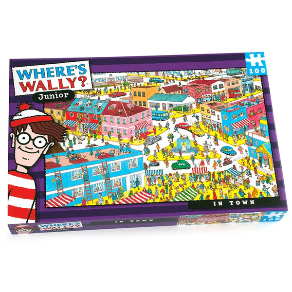 Where's Wally In Town 100 Piece Jigsaw Puzzle image 0