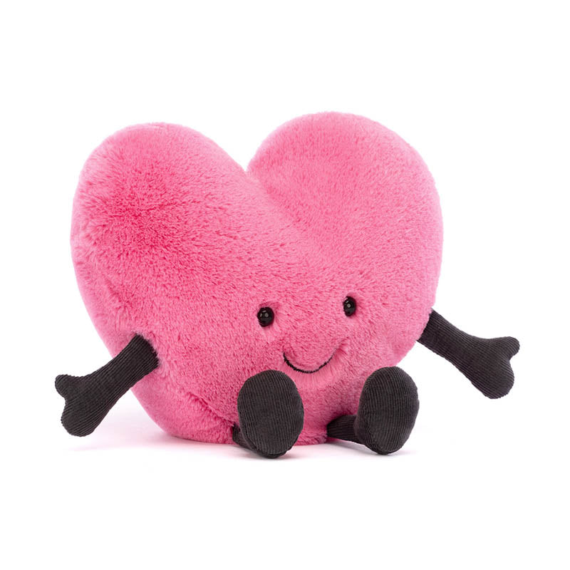 Jellycat Amuseables Hot Pink Heart image 0