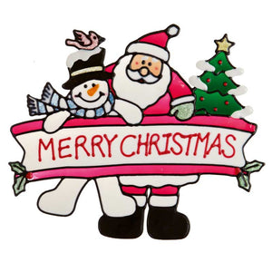 Premier Merry Christmas Window Sticker image 0