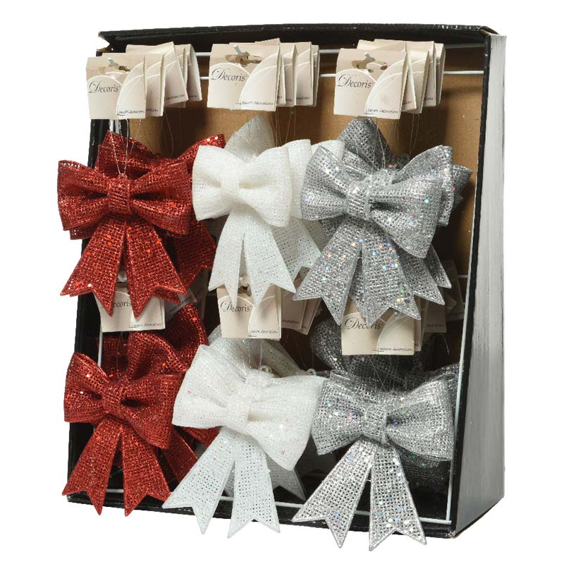 Decoris Hanging Bow (Assorted Designs) image 0
