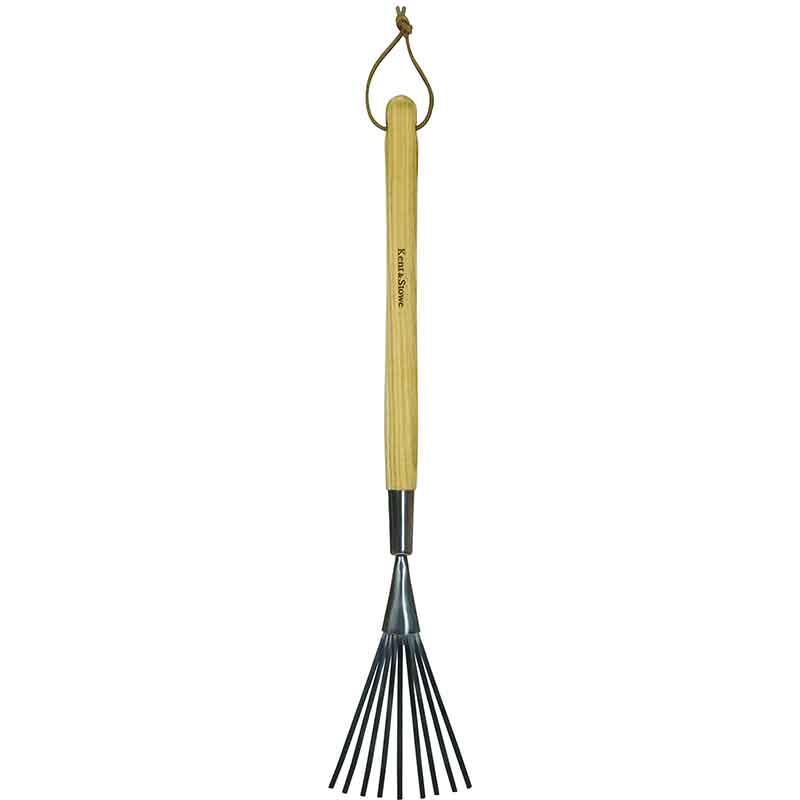 Kent & Stowe Stainless Steel Border Hand Shrub Rake image 0