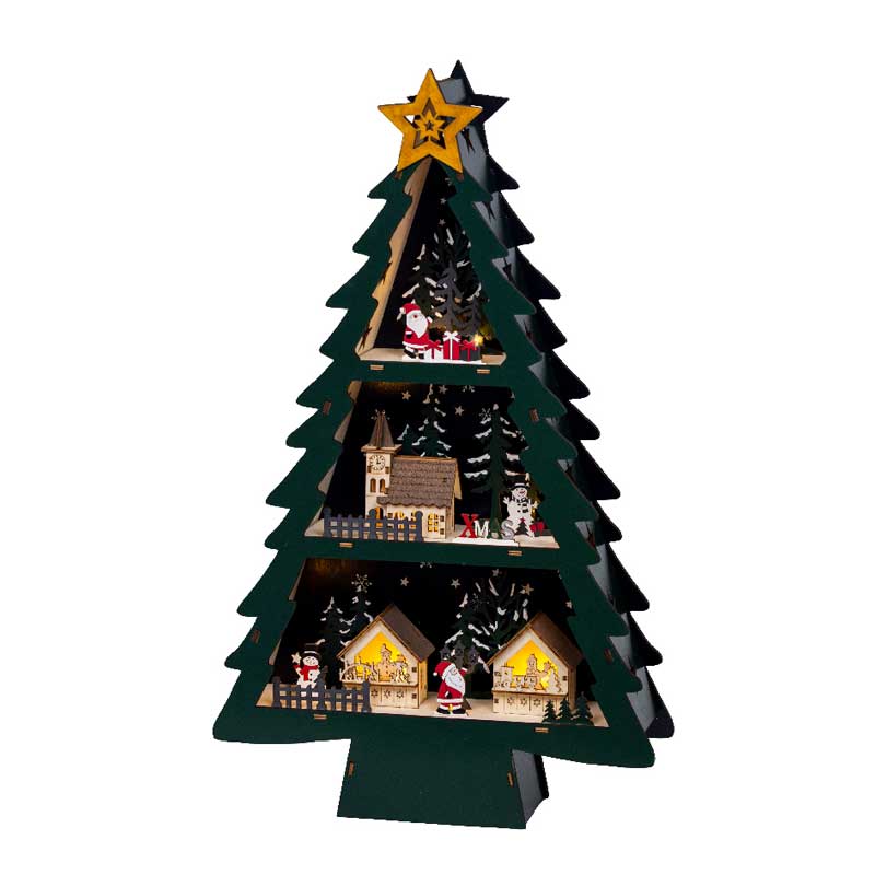 Lumineo LED Plywood Tree image 0