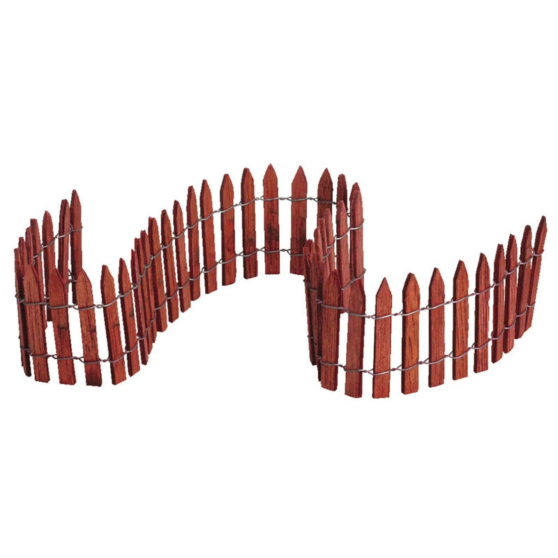Lemax Wired Wooden Fence image 0