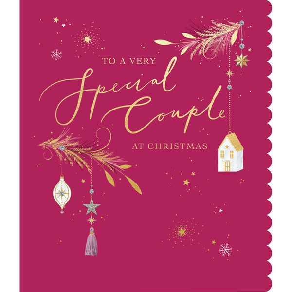Paperlink To A Special Couple Christmas Card image 0