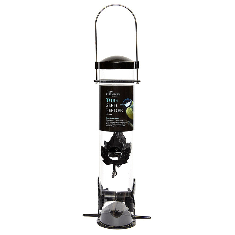 Tom Chambers Tube 4 Port Seed Feeder image 0