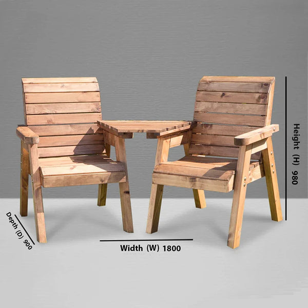 Charles Taylor Devonshire Wooden Companion Set (Assembled) image 3