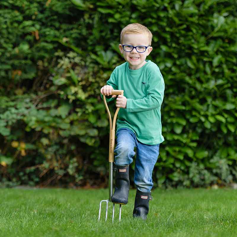 Kent & Stowe Kids Stainless Steel Digging Fork image 0