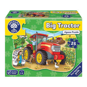 Orchard Toys Big Tractor Jigsaw Puzzle image 0