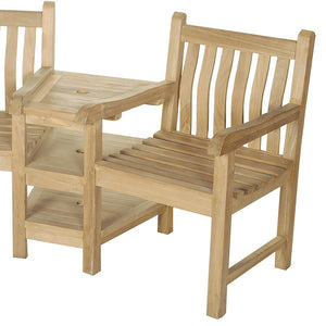 Bramblecrest Wooden Tete a Tete Love Seat image 2