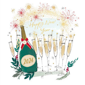 Woodmansterne New Year Celebrations Card image 0