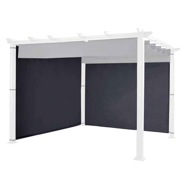 Hartman Curtain Pack for Square 3m x 3m Pergola - Grey image 0
