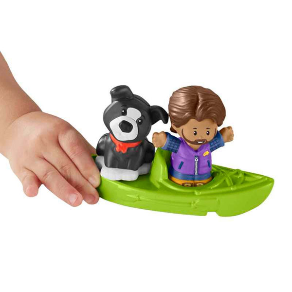Fisher-Price Little People Light-Up Learning Camper Toddler Playset, Multilanguage Version image 3