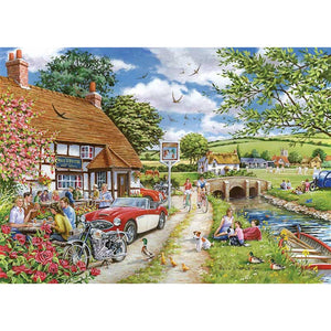 House Of Puzzles Sunday Lunch 1000 Piece Jigsaw Puzzle image 0