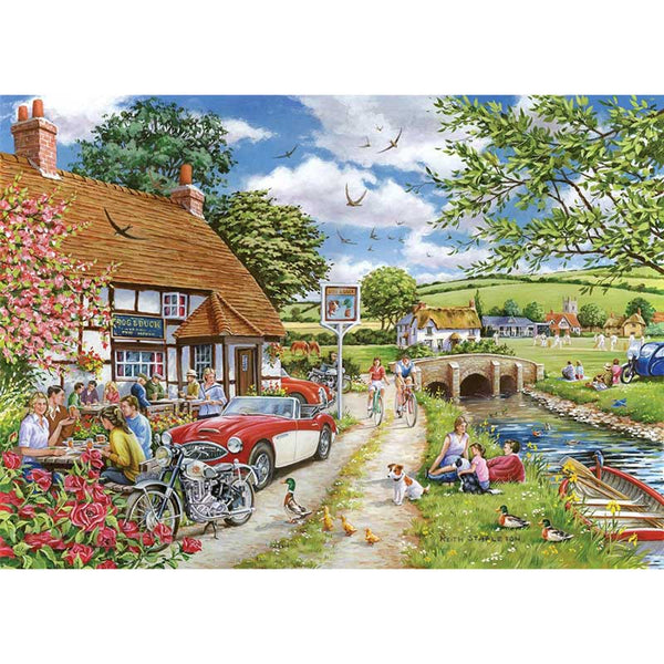 House Of Puzzles Sunday Lunch 1000 Piece Jigsaw Puzzle image 0