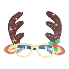 Gisela Graham Reindeer Glasses image 0